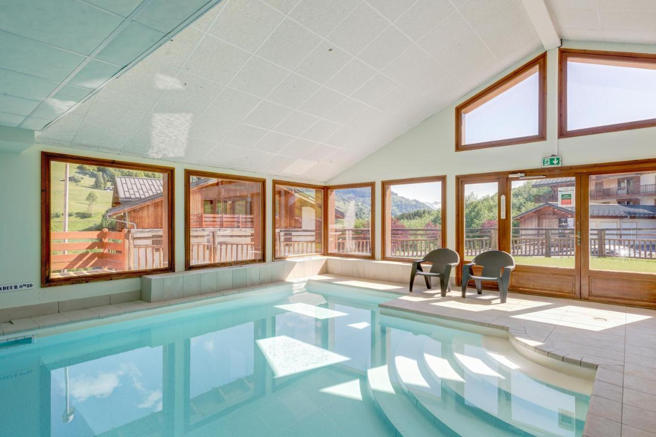 Le Chevreuil - 3 Chambres, Terrasse, Piscine Flumet Esterno foto